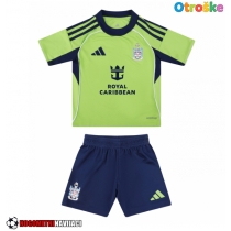 Otroške Nogometnih dresov Fulham Gostujoči 2025-26 Kratki rokavi (+ hlače)